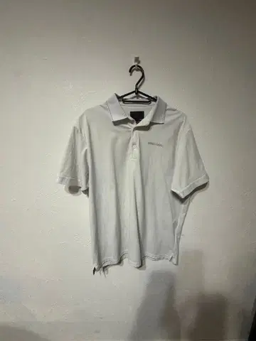 BRIEFING 화이트 피케 셔츠 M