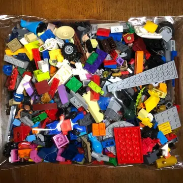 블록 부품 벌크 약 570g 자유 조합 유패킷 플러스 1상자 분