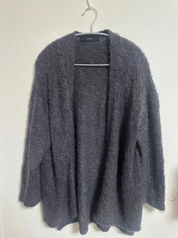 플로렌트 2024 fw 퍼 몰 가디건