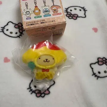 산리오 치비토모 시크릿 키링 반찬 폼폼푸딩