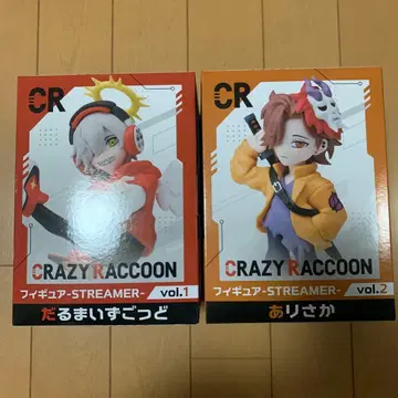 CRAZY RACCOON GiGO 한정판 피규어 달마이즈갓 아리사카