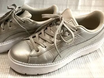 PUMA 스니커즈 실버 25cm