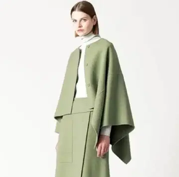 ADORE 소프트 리버 노카라 자켓 비대칭