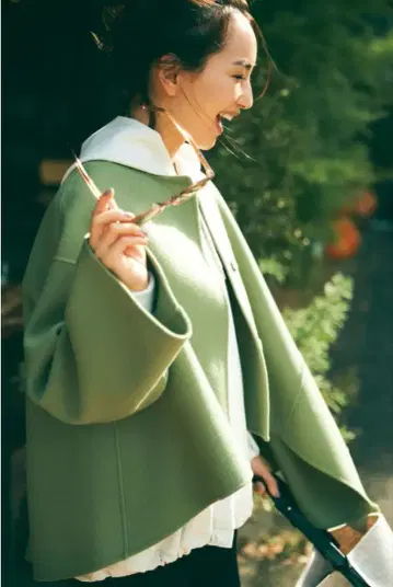 새상품급 ADORE 아도어 소프트 리버 노카라 자켓 비대칭