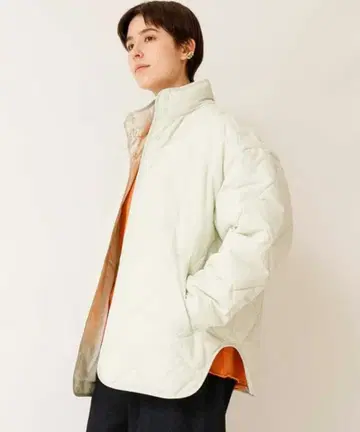 젬블 에코클라우드 스탠드 카라 자켓