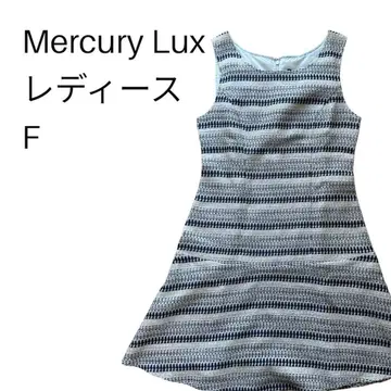 [새상품급] mercury luc 슬리브리스 스트라이프 원피스 F
