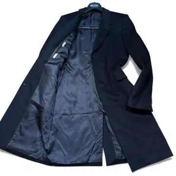 컨디션 최상 폴스미스 캐시미어 100% 체스터 코트 L 사이즈 블랙