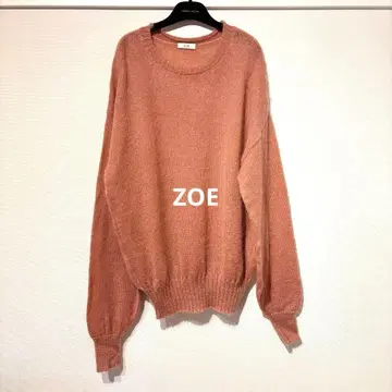 ZOE 핑크 긴팔 스웨터
