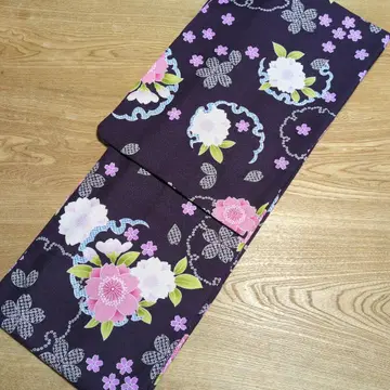 세탁 가능한 이중 기모노 반폭 오비 2개 M 사이즈