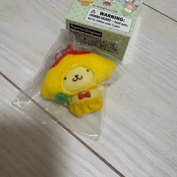 산리오 치비토모 시크릿 키링 오카즈 폼폼푸딩