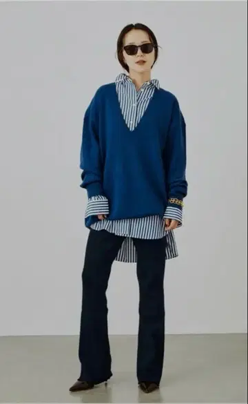 plage CALUX SLIT RIB 팬츠40