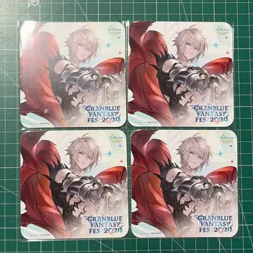 그랑블루 페스티벌 2024 루시퍼 특전 코스터