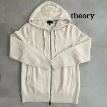 띠어리 집업 울 후디 아이보리 xs 사이즈 Theory