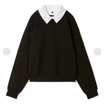 SNIDEL 비쥬 카라 맨투맨