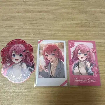 니지산지 윈터 데이트 쿠라모치 메루토 폴라로이드 클리어 스티커