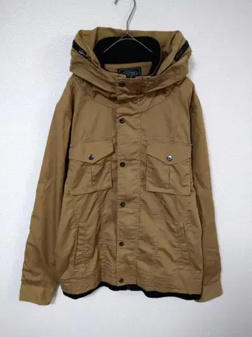 PANSPUR 파나스퍼 밀리터리 자켓 남성용 L 타이트 브라운