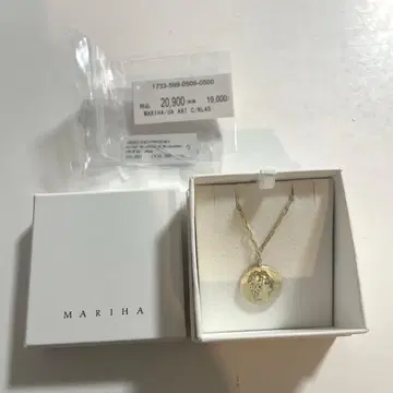 MARIHA 메달형 목걸이 45cm