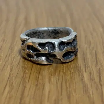 유니크 실버 반지 오픈워크