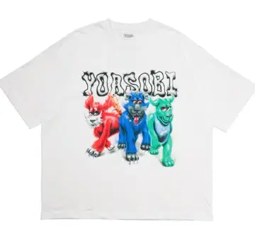 YOASOBI WANDARA 티셔츠 화이트 L