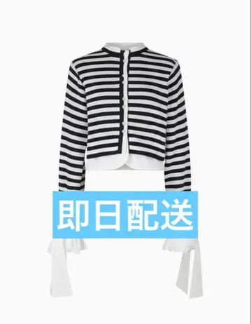 bibiy. ANGELIQUE KNIT 보더 비비