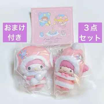 [ 미사용 새상품 ] 산리오 치비토모 시크릿 키링 눈의 정령 덤 포함