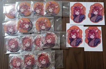 니지산지 윈터 데이트 라토나 쁘띠 캔뱃지 클리어 스티커