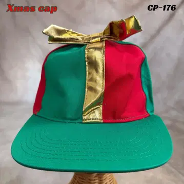 Xmas 크리스마스 선물 캡 미사용품 리본 기간 한정 아이템