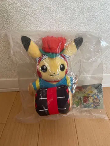 봉제 인형 산사춤 놀이 피카츄 포켓몬 센터 토호쿠 R
