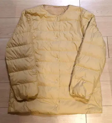 coca 다운 자켓 베이지