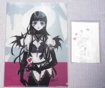 [ 미개봉 익명 배송 ] 이노마타 무츠미 클리어 파일 엽서 세트