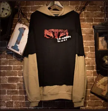 HAPEACE 레이어드 후드티