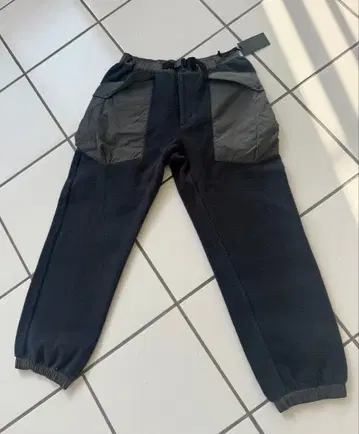 넘버나인 플리스 팬츠 블랙