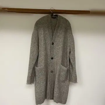 pas de calais 그레이 롱 가디건 36 새상품급입니다.