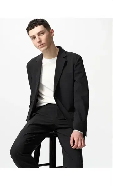 UNIQLO 감동 자켓 팬츠 상하의 셋업