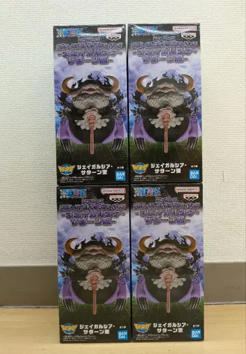 원피스 월드 컬렉터블 피규어 제이 가르시아 새턴 성 4체