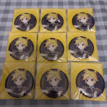 하피콜레 카가미네 렌 금박 캔뱃지 F