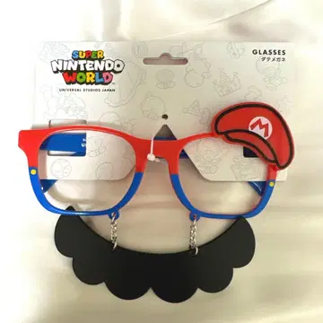 USJ SUPER NINTENDO WORLD 마리오 패션 안경