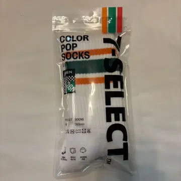 한국 한정판 구하기 어려움 세븐일레븐 라인 양말 양말 26cm 2종 세트