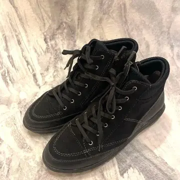 FITFORM 사이드 지퍼 플랫폼 웨지솔 스니커즈 22cm