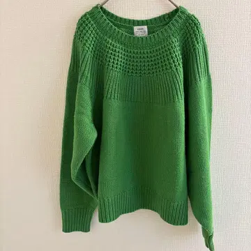 코엔 그린 니트 M 여성용 코엔