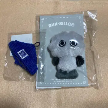 SHINee KEY BUK-SILLEE 봉제 인형과 니트 모자 부크실리
