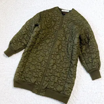 새상품급 Dot&Stripes CHILD WOMAN 퀼팅 롱 자켓