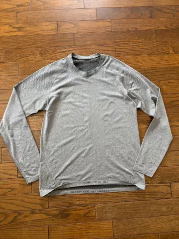룰루레몬 롱T셔츠 M사이즈? 그레이