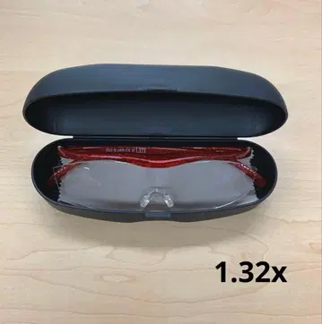 미사용 새상품 하즈키 루페 라지 1.32x 루비