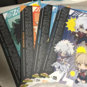 나의 히어로 아카데미아 시트 4장 세트 쿠라스시