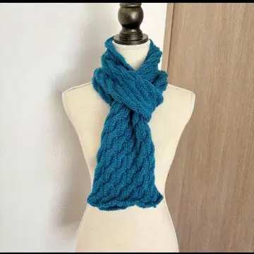 손뜨개질 머플러