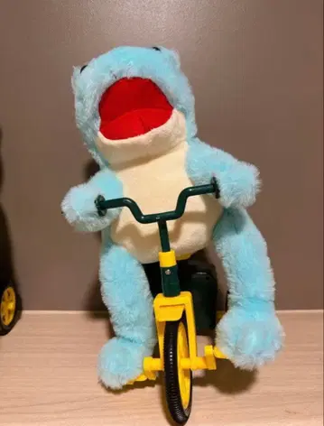 차리개구리 ~기믹 봉제 인형~ 블루