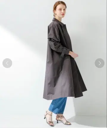 그레이 오버 사이즈 코트