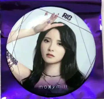 moxymill 키타사토 리오 RIO 캔 배지