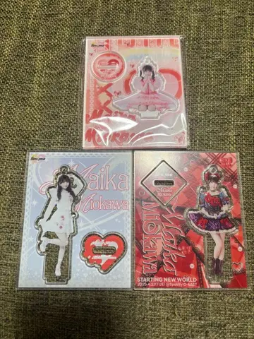 favme 미오가와 마이카 아크릴 스탠드 3종 세트